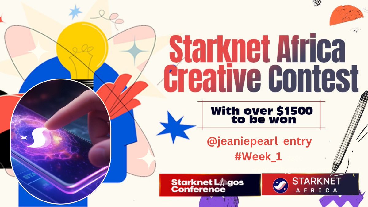 HabeeblaiM's tweet photo. My submission for @StarkNetAfrica Creative contest Weekk 2. Last week we talked about “NAA on Starknet”. 
This week we will discuss a  more interesting topic on how “@Starknet Scales Ethereum.
Relax and enjoy this thread..
So, let us "delve" in
#StarknetLagosCon https://t.co/lVMcPtsGJr