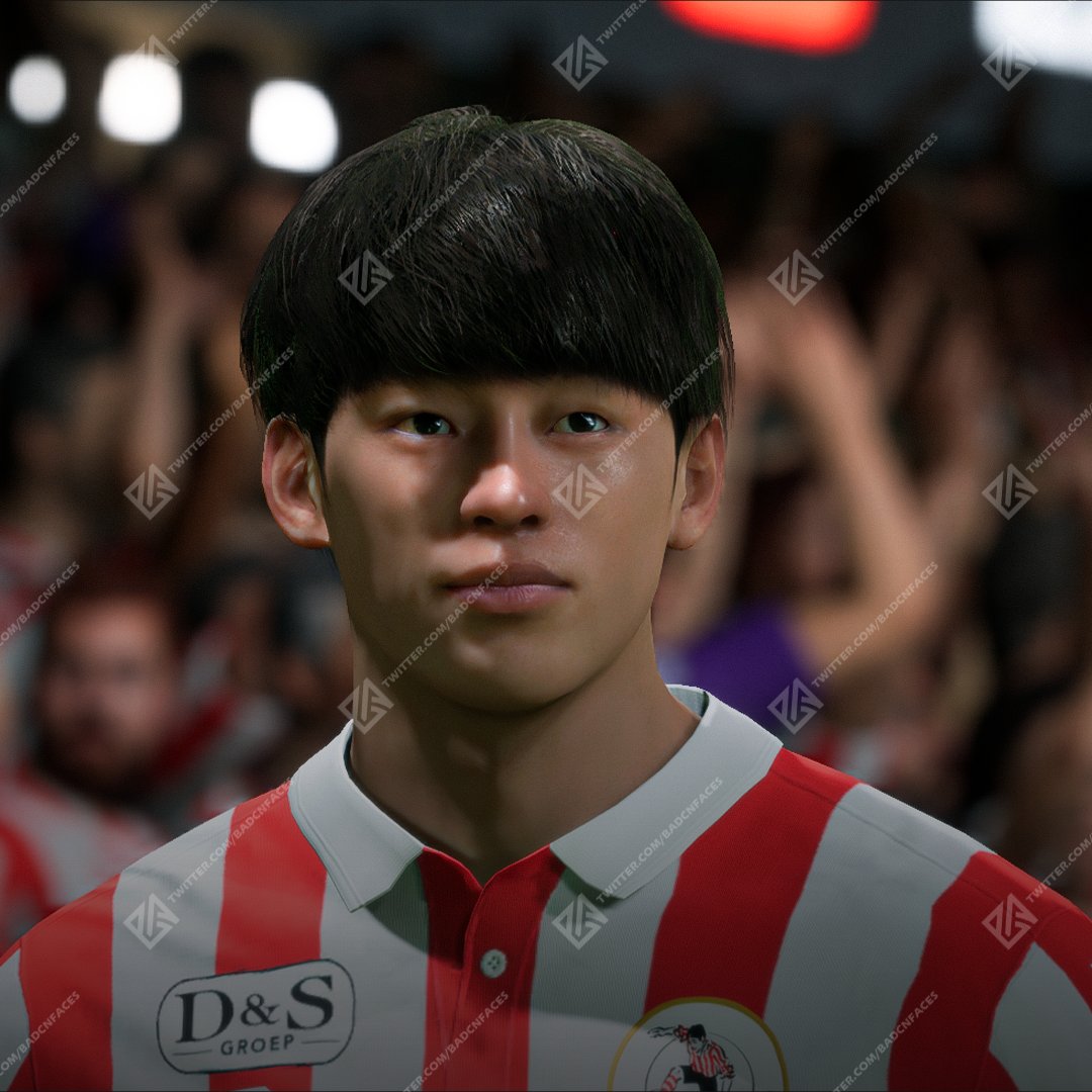 Koki Saito - @FIFER_Mods @EASPORTSFC @MellivoraPatch #blender3d #FC24 You can have this face with the monthly subscription system👇👇 buymeacoffee.com/badcnfaces/kok…