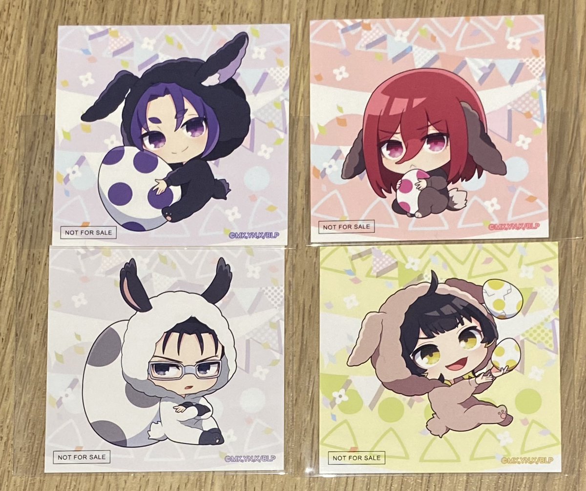 【交換】ブルーロック 大解剖展 特典 ステッカー

譲：蜂楽、千切、玲王、斬鉄
求：凪、潔(制服)

凪はイースター>制服>>>私服にて求
潔は友人分で緩募です
お気軽にお声掛けください◎