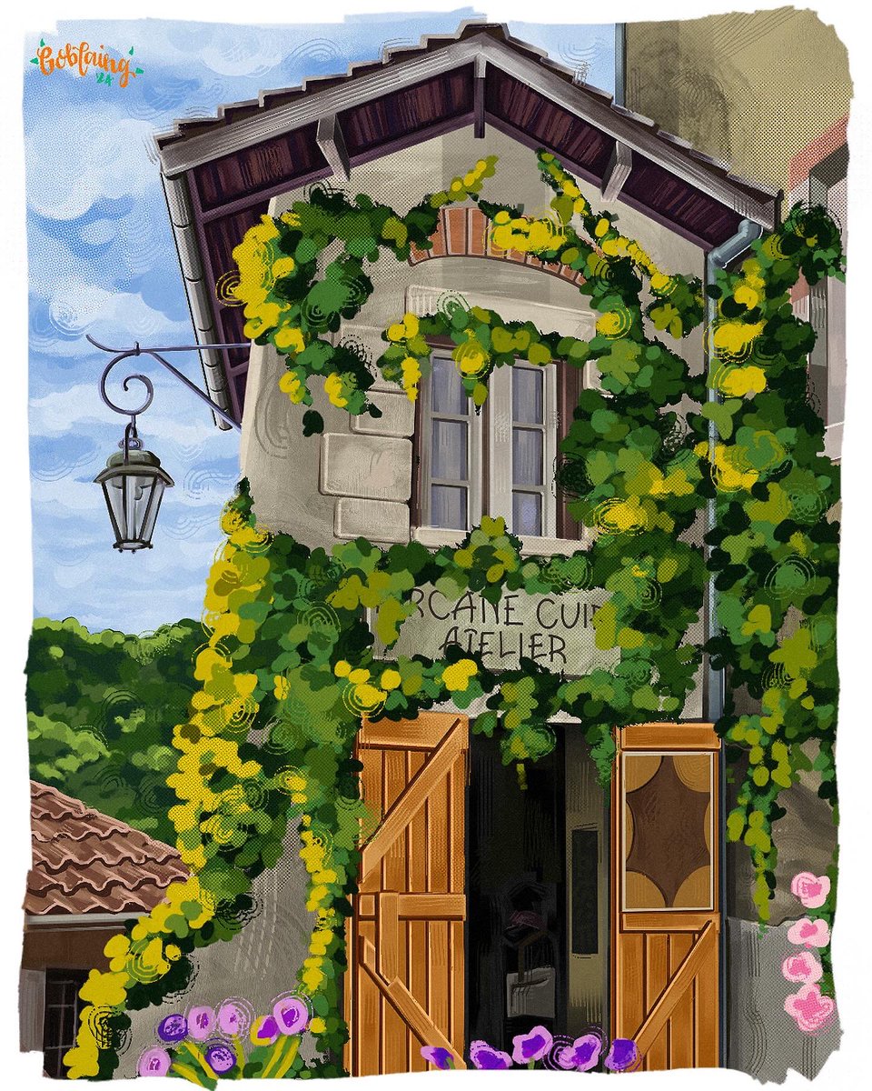 goblaing's tweet photo. Some lil enviro studies of the past few months! 🥰 #study #illustration #artist https://t.co/KjFWLhwUnb