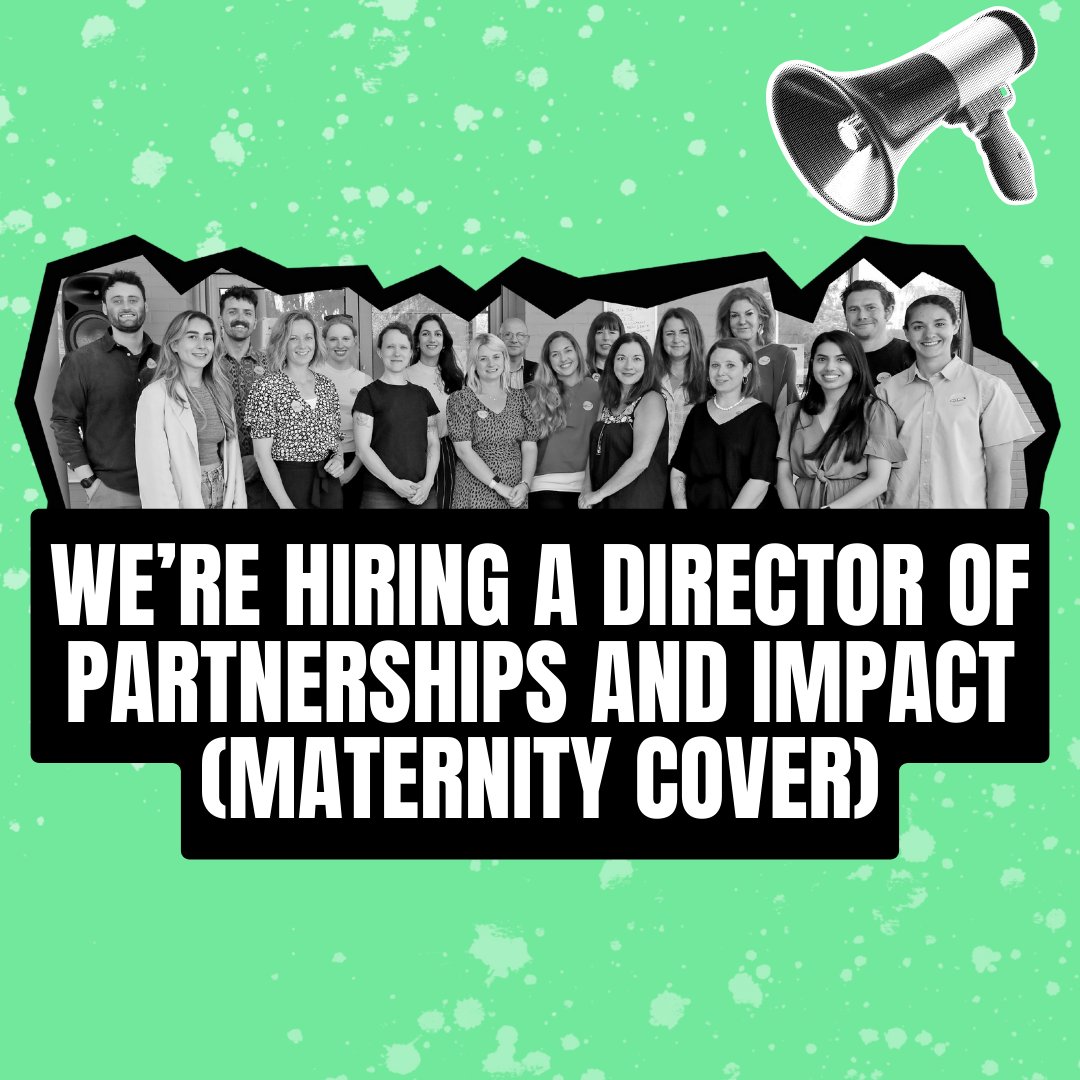 Calling All Mission-Driven Leaders! We’re seeking a Director of Partnerships and Impact (maternity cover) to lead our fundraising efforts and shape how we measure & communicate our mission's impact. Click to read more & apply by 17/05: app.beapplied.com/apply/zjrv833f… #recruiting