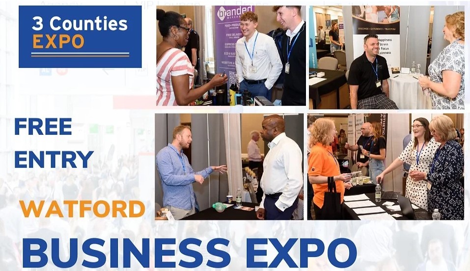📢3 Counties Expo Watford, Thursday!📢 With 50 exhibitors this event is ideal for anyone who has an established business, a new business or is expanding a business. 📅25 Apr, 09:00 – 13:30 📍Hilton Hotel Watford, Elton Way, Watford WD25 8HA 👉Register: bit.ly/4aHsMh5