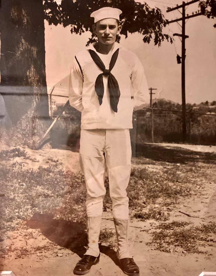 My father in 1944, just before shipping off to the Pacific theater. Have a great day veterans and fellow Patriots. #judge4vets #mejohnsonauthor #vet #veteran #veterans #Scars&Strife #ptsd #ptsdrecovery #navy