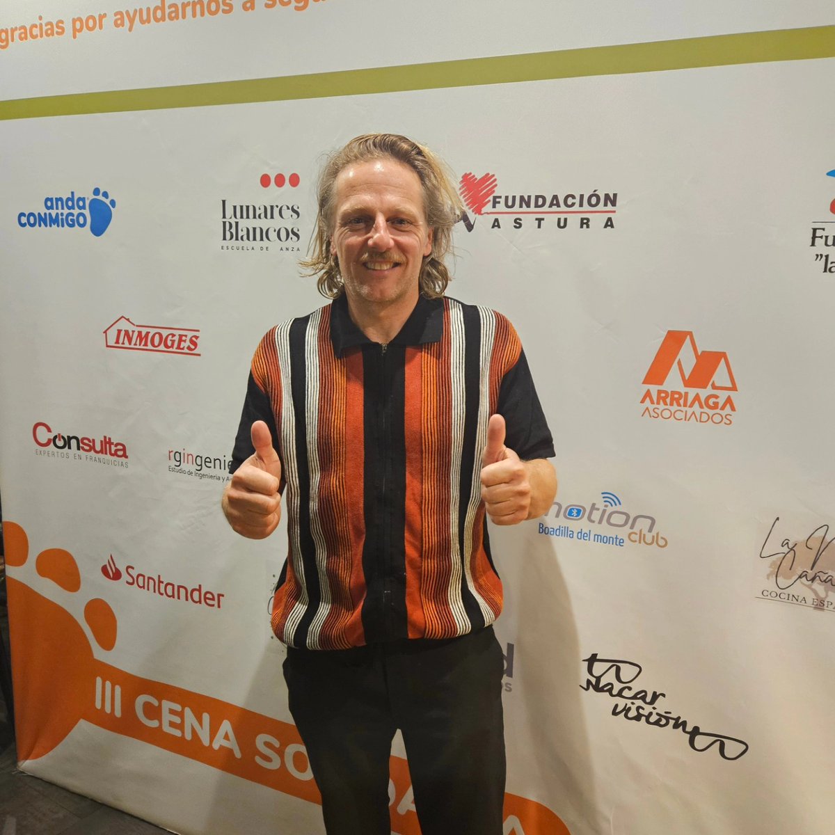 ¡Gracias!🙌 Solo os queda agradecer a todos los asistentes, mecenas y patrocinadores por el apoyo en una de las noches más solidarias de la @AndacConmigoFund

Estoy increíblemente orgulloso de lo que hemos logrado.  #TerapiasParaTodos

#fundacion #fundacionandaCONMiGO