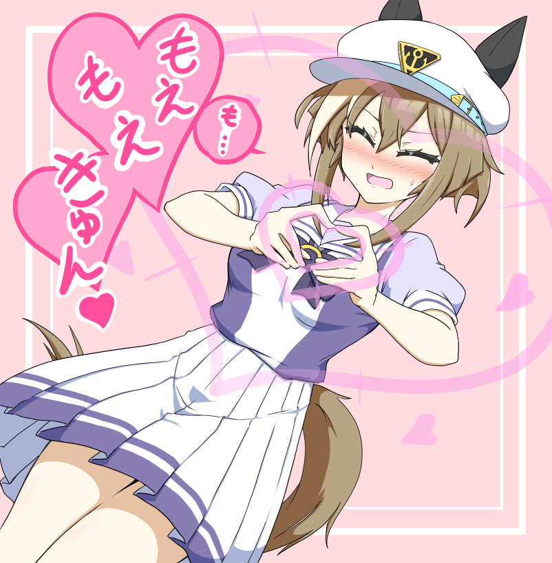 #私はこういう絵師です見た絵師全員参加
ウマ娘メインの社会人お絵描きマンです。
最推しのダイヤちゃん多めです。
よろよろです～。 