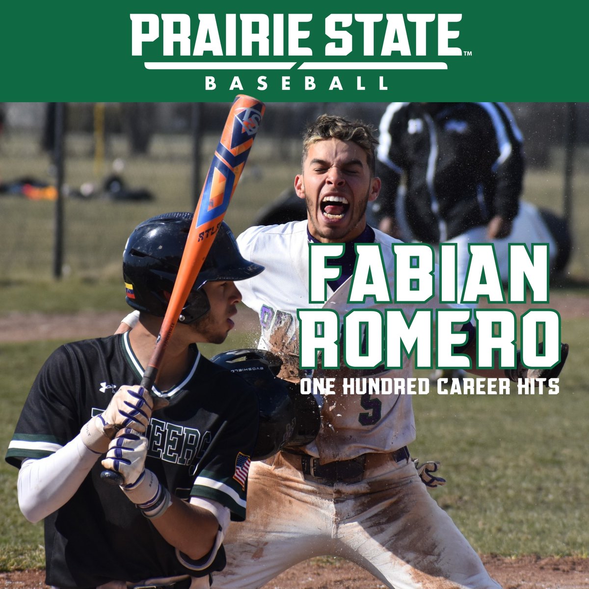 PSCPioneers's tweet photo. Fabian Romero became just the fifth player in PSC baseball history to record 100 career hits! Congratulations Fabian and welcome to an exclusive club!
#WeArePSC #pioneerbaseball #100hitclub https://t.co/xlHntjxS9v