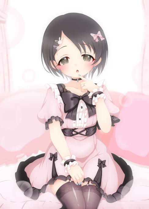千枝ちゃん「………(じぃー)」#佐々木千枝 