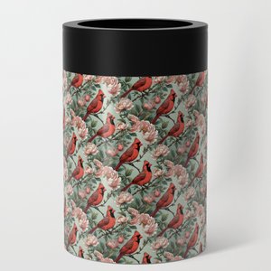 Red Cardinal Birds and Peony Flowers Pattern #WallHanging #taiche #society6  #cardinalbird #birds #cardinal #birdart #bird #cardinals #birdsofx #cardinalsofx #nature #northerncardinals #cardinalbirds #redbird #northerncardinal #birdlovers society6.com/product/red-ca…