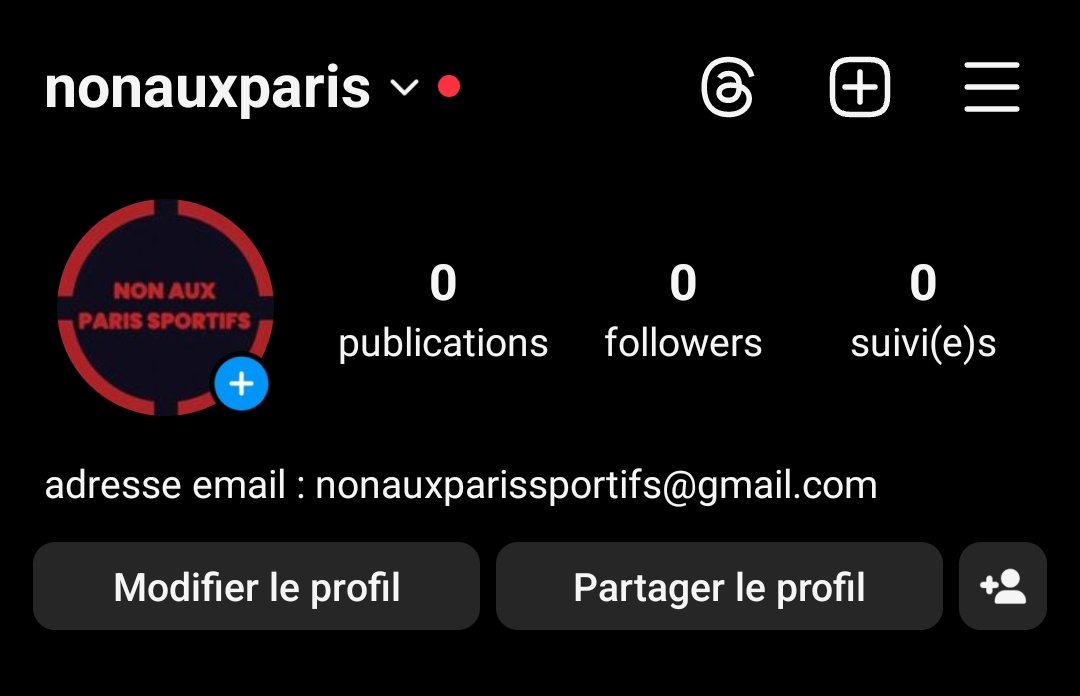 Voici le lien de la page Instagram du compte nonauxparis ⬇️⬇️⬇️ instagram.com/nonauxparis?ig…