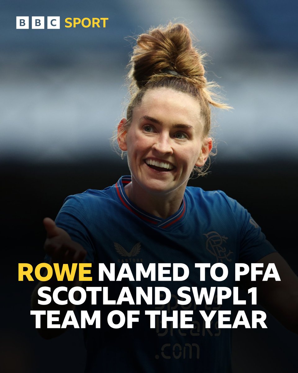 It caps an impressive first season at Rangers for Wales international @RachelRowe1323 ⚽ #BBCFootball