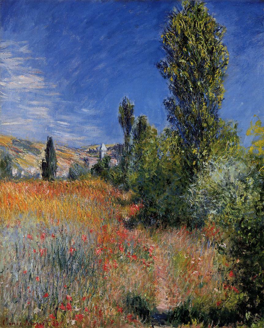 Landscape on the Ile Saint-Martin, 1881 Get more Monet 🍒 linktr.ee/monet_artbot