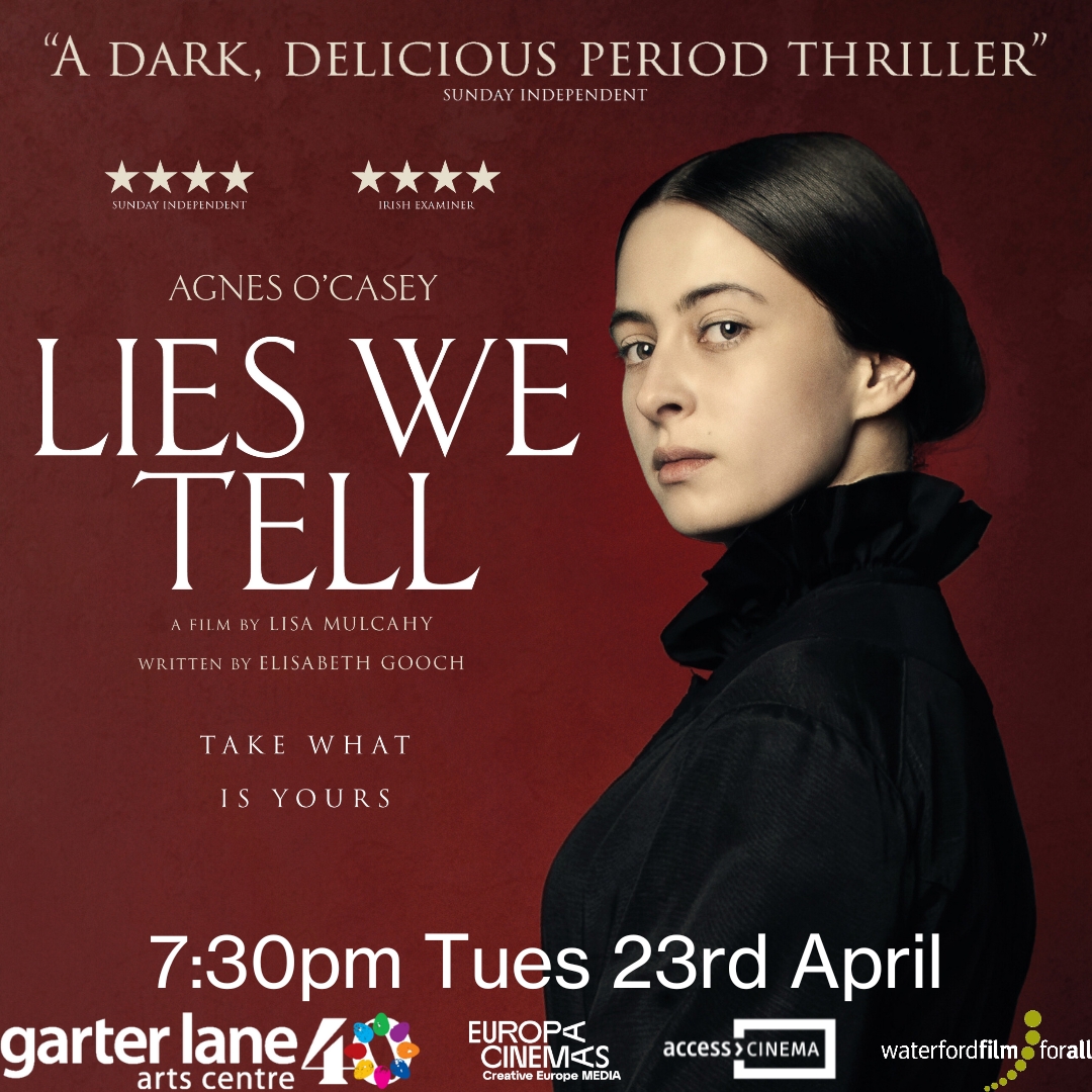 Join us this evening from 7:30pm for our screening of Lies We Tell, an Irish thriller that explores themes of family secrets, danger and a woman’s fight for autonomy. For more info and to pre-book your tickets: garterlane.ie/events/lies-we… @wffacommittee