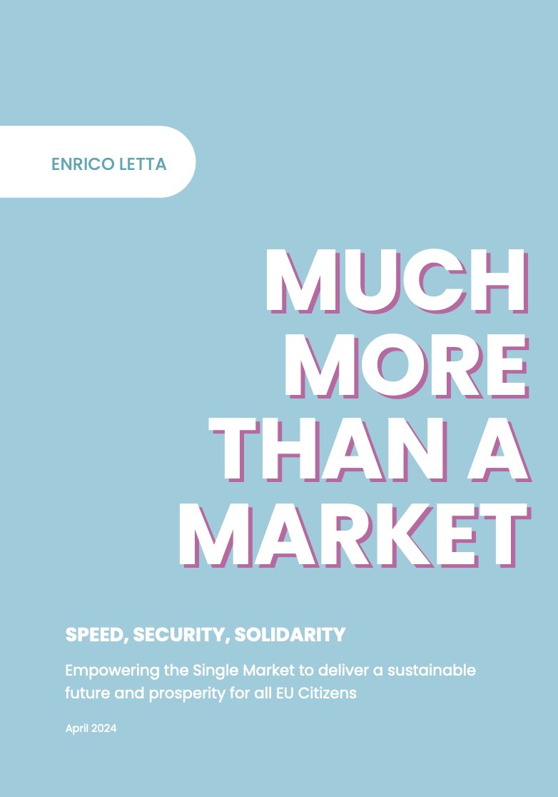 Former Italian Prime Minister @EnricoLetta has published his report on the future of the #SingleMarket. Prof. @KurtDeketelaere, @LERU_SG shared his views 👉 leru.org/news/lerus-vie…