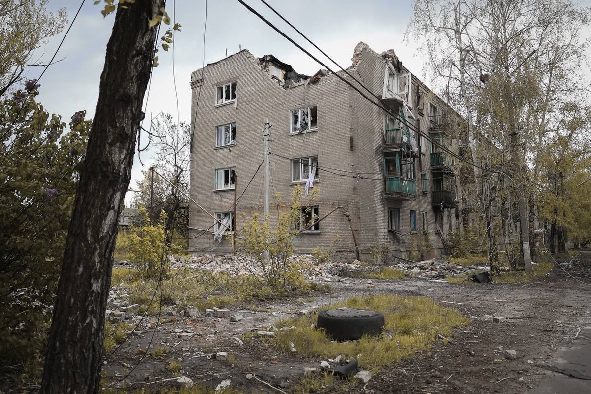 This is what the city of Chasiv Yar in the Donetsk region looks now Since the beginning of 2024, there have been heavy battles with the invaders. Photo: Olga Kirilenko