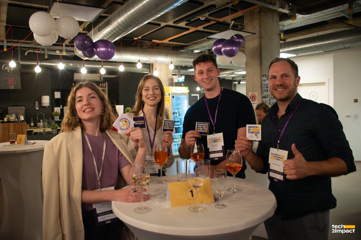 A toast to a new era of tech2impact! 🚀🥂

We celebrated our relaunch in style, surrounded by passionate individuals dedicated to shaping a better future through purposeful innovation.

Learn more about what is new here - tech2impact.com

#tech2impact #relaunch