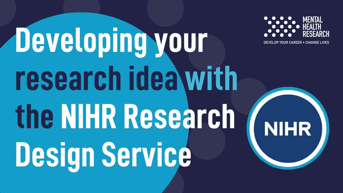 Want to know more about the @NIHR_RSS? We have a guide for that! Check out part three of our guide to NIHR funding for #mentalhealthresearch here: mentalhealthresearch.org.uk/funding-series…