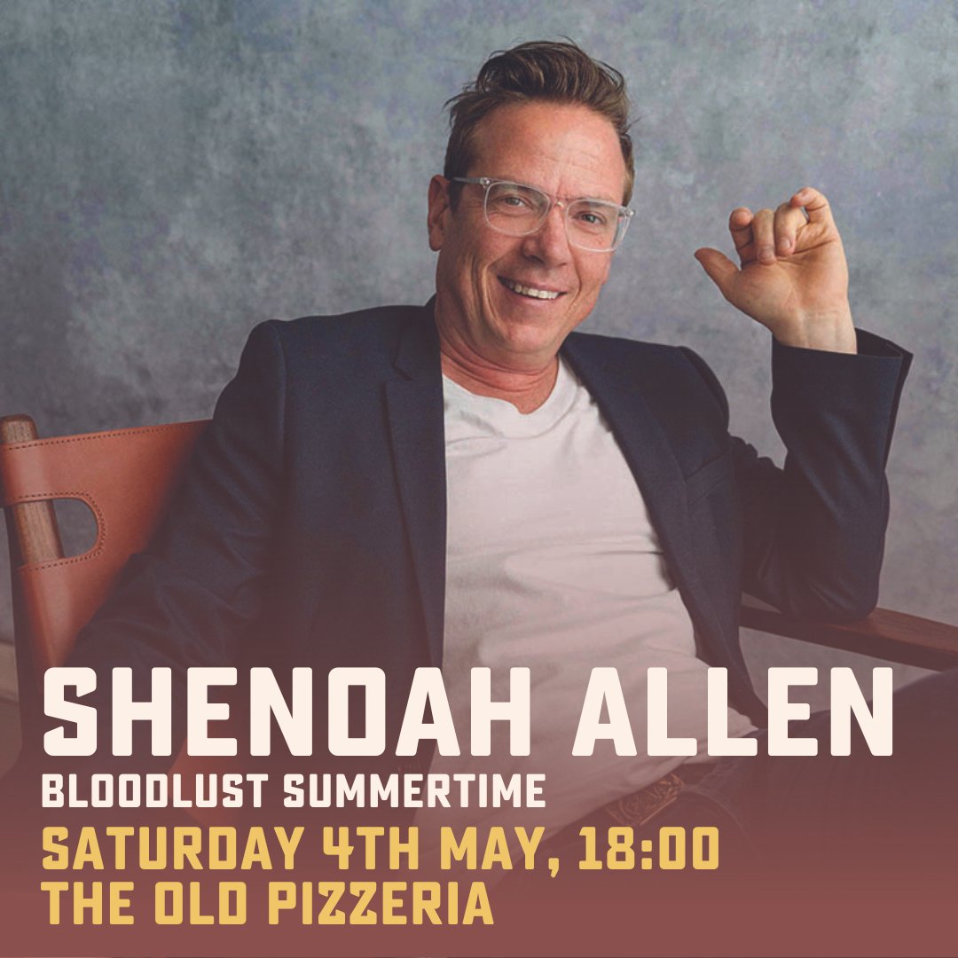 Shenoah Allen is at this year's Mach with his show Bloodlust Summertime 🌞! Tickets here: machcomedyfest.co.uk/show/2024/shen… 🎟️ @ImShenoahAllen