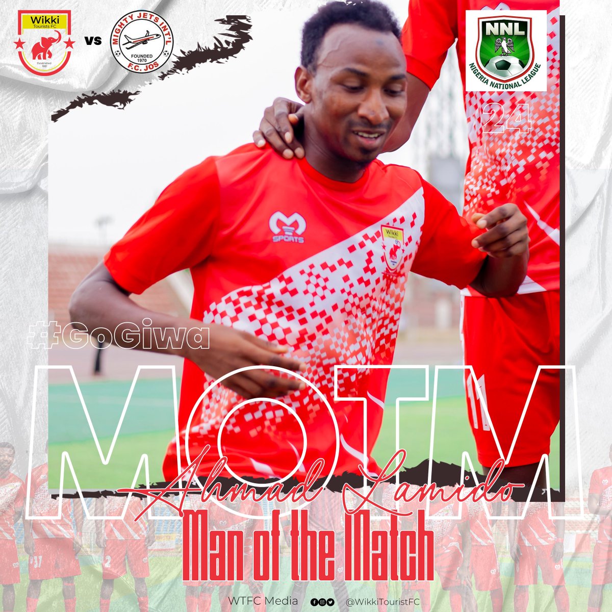 Your Man of the Match vs Mighty Jets… the hat-trick hero! 🎩