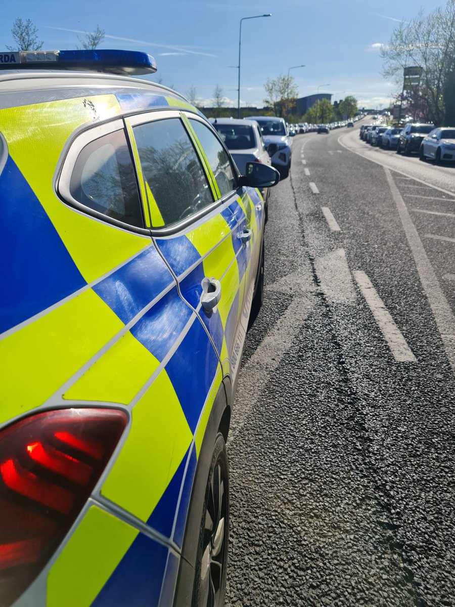 GardaTraffic's tweet photo. Cavan Gardaí stopped this car after seeing it being driven erratically near Breffni Park during yesterday's game.

The young man had no insurance, no tax or NCT and the roadside drug test lit up - positive for cocaine, cannabis, opiates, benzos and methamphetamines.

#SaferRoads https://t.co/aMVoCJ4vJM