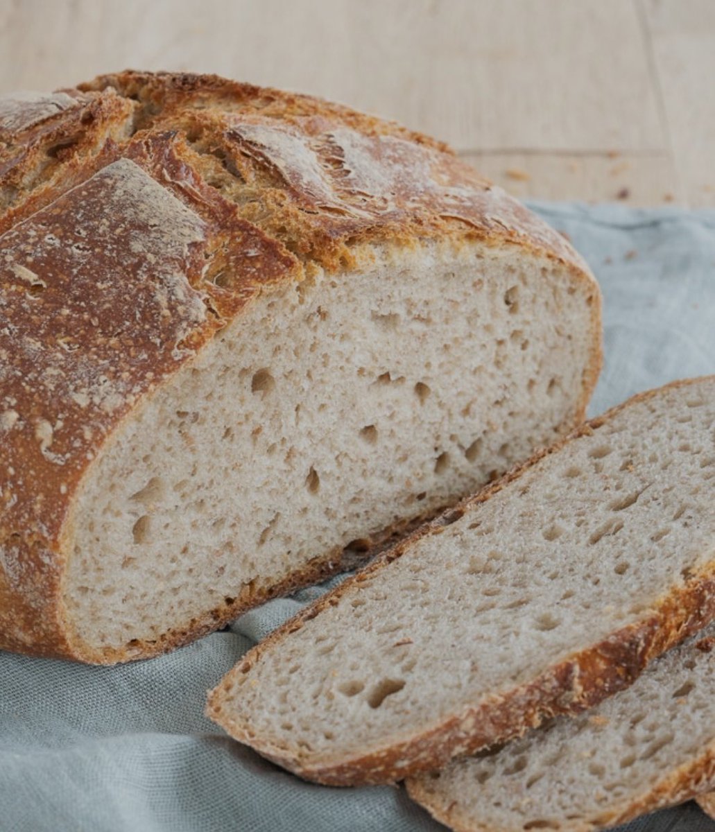 I’m making peasant bread today.  I bake bread every day but peasant is one of the most versatile.  With a firm crust and airy center, it is terrific for sandwiches, soup or with butter. 
Many have asked for the recipe.  Make some and you’ll never buy store bread, again.  *ALWAYS