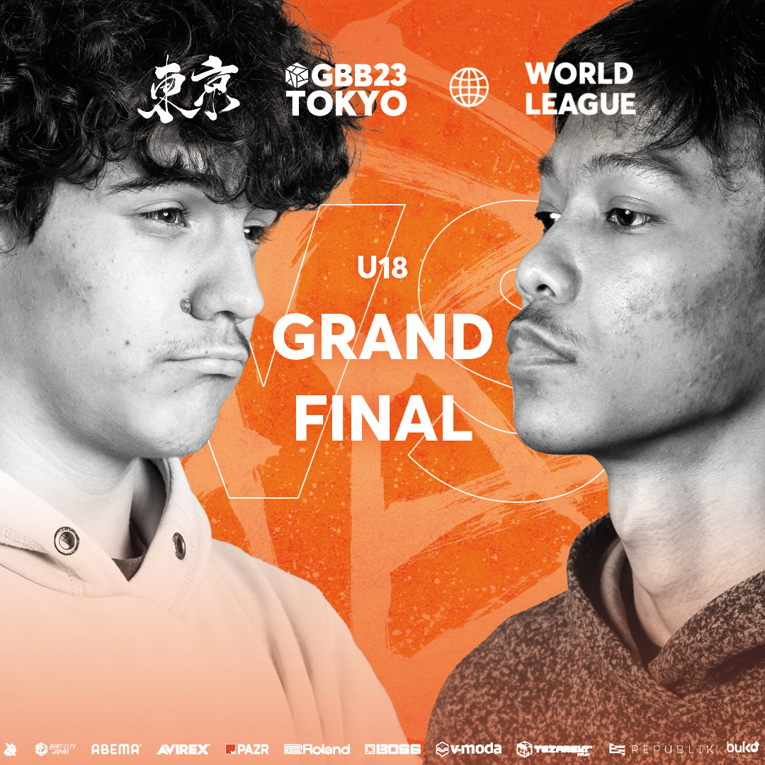 We've reached the FINAL 🏆🔞😱

👇 WHO'S READY for this one?! 🙋‍♂️🙋‍♀️
sbx.fyi/GBB23_U18_Final

#kids #beatbox #beatboxing #battle #gbb23tokyo