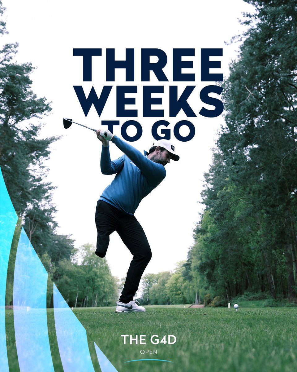 It's just three weeks until we host our second G4D Open at @WoburnGC 🏆 Take a look at the field in full here 👉 bit.ly/G4DOpenField