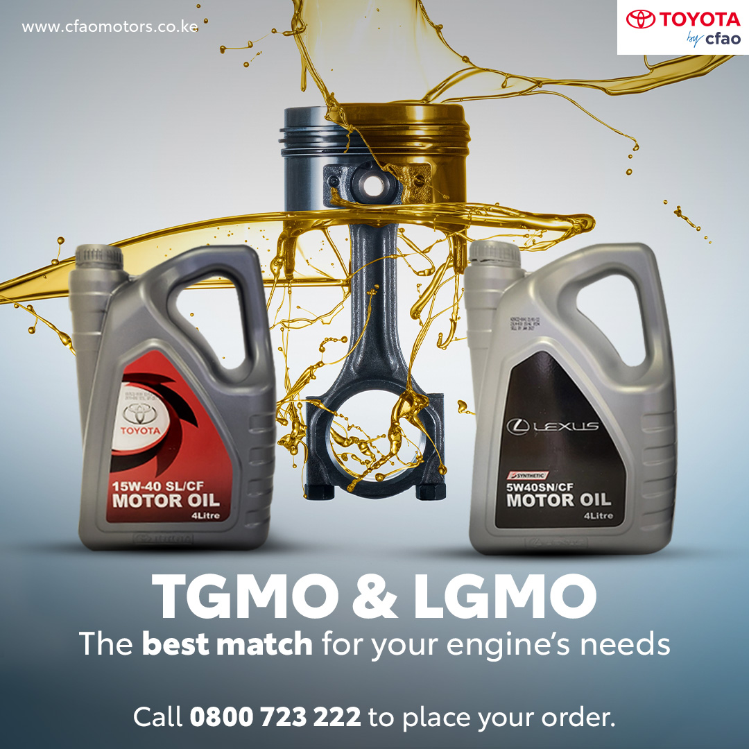 Toyota & Lexus genuine motor oils are designed to provide a lifetime of unparalleled performance, efficiency, and dependability. After all, there is no substitute for high-quality products. Call 0800 723 222 to place your order. #TGMO #LGMO #CFAOMotorsDrivesKenya