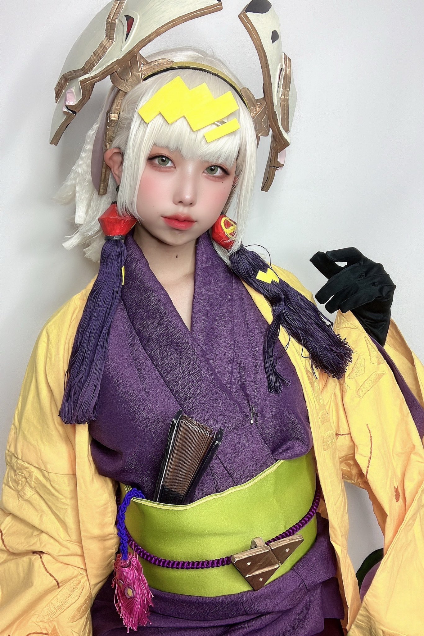 遊戯王 No－P.U.N.K.セアミン コスプレ衣装 泡沫いろは🫧 on X: 