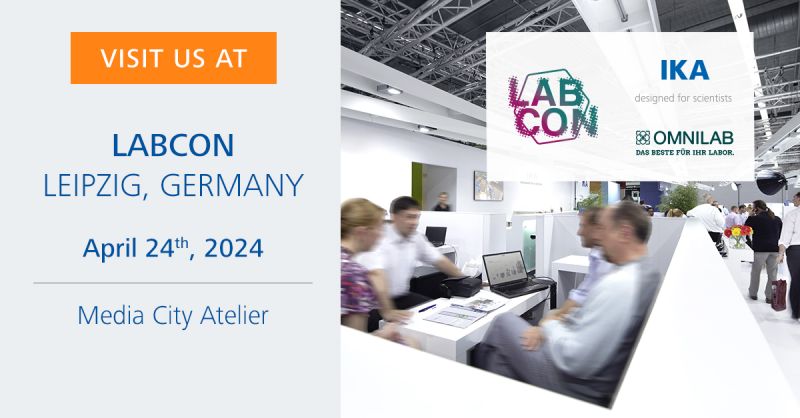 Are you eager to explore innovative lab solutions and support services aimed at optimizing your application processes at every stage? Then join us at #LabCon Leipzig, Germany on April 24th. Get your free ticket here: lnkd.in/dZ6nyyWe #chooseIKA #IKA #lookattheblue