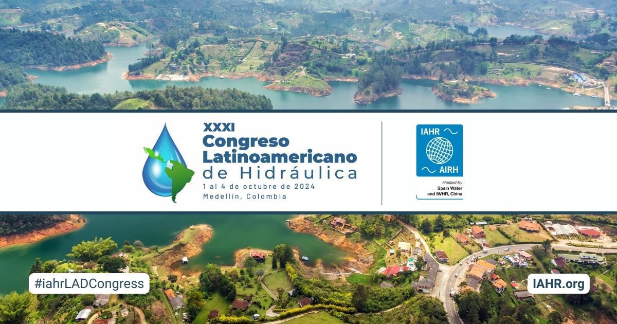 Join the 31st Latin American Congress on Water Engineering from October 1st to 4th, 2024, in Colombia. Early bird registration ends July 31, 2024. Contact Prof. Blanca Botero at contacto@xxxicongresolatinoamericanohidraulicamedellin.com. #IAHR #engineering #science
