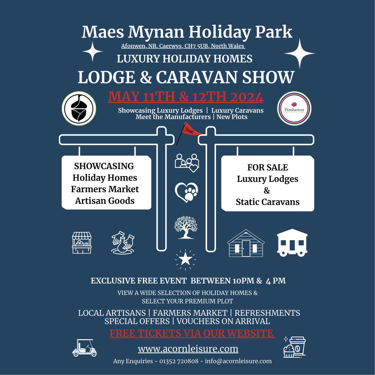 Join us at Maes Mynan Holiday Park and discover your ideal getaway! See you there! 👋 #MaesMynanHolidayPark #CaravanShow #Pemberton #HolidayHome 🌞🌳