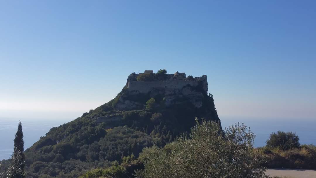 Walking up this trail to Lakones and onwards to the castle is where I fell head over heels in love with Greece.