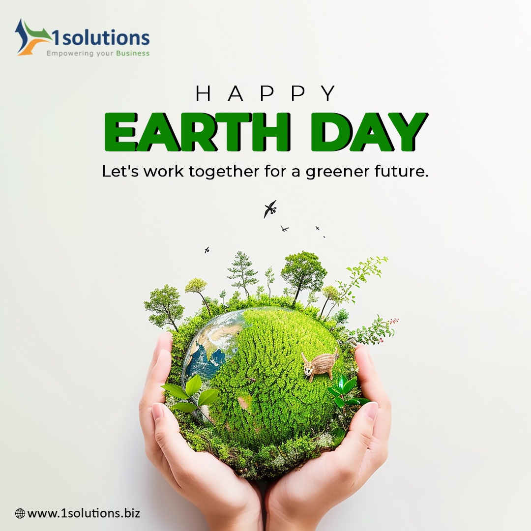Let's work together for a greener future.

.

Happy Earth Day

.

.

.

#earthday #EarthDayEveryDay #GoGreenTogether #1solutions