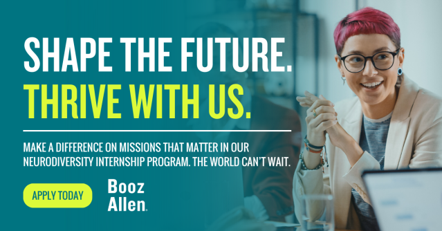 lisabishop34's tweet photo. #LifeatBooz is excited to partner with @BroadFutures on our summer Neurodiversity Internship program! The 10-week hybrid internship kicks off in the #WashMetro area in June. Join the cohort and apply today! #neurodiversity #internship https://t.co/iOxHWM4L3L https://t.co/d0NmSiiFyK