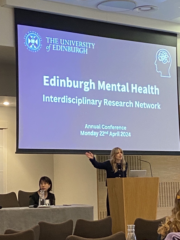 We’re attending the Edinburgh Mental Health conference today making new contacts and learning about research being conducted across the University. @EdinUniMentalH #EMH2024