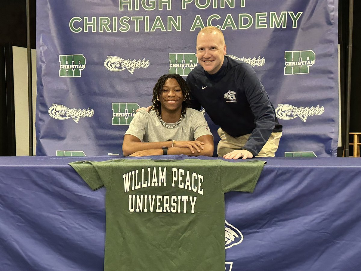 High Point Christian tweet media