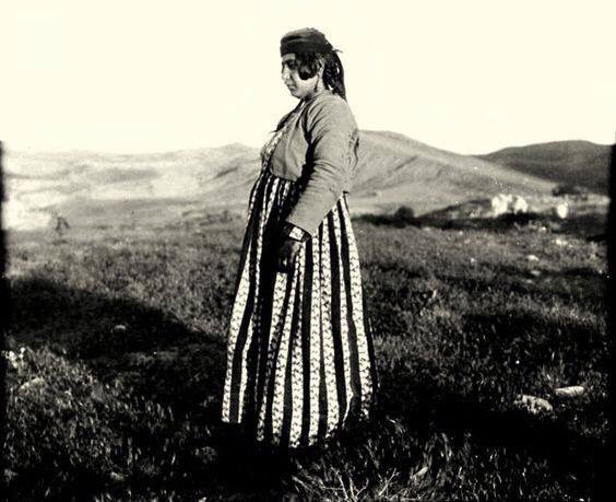 1909, Kürt kadını... Gertrude Bell Arşivi