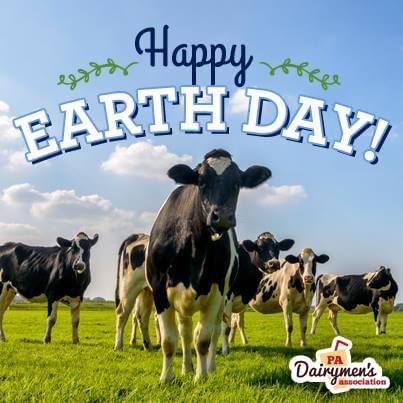 Happy #EarthDay! Did you know that #dairy farmers are among the most committed stewards of the land? It's true! By supporting our local dairy farms, we're not just enjoying delicious, nutritious products; we're also contributing to a healthier planet for generations to come.🥛🌎