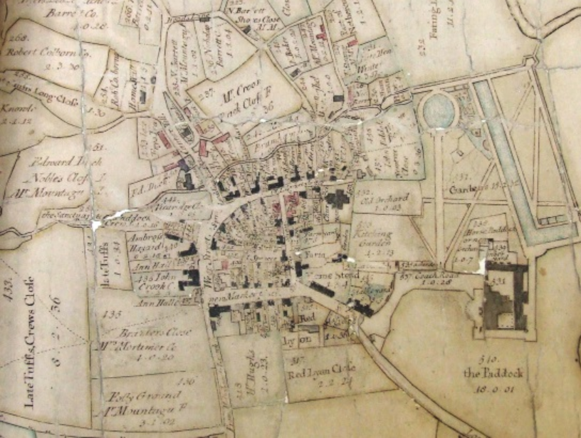 It's week 16 of #52AncestralPlaces2024 and today I'm in the stunningly well-preserved Wiltshire village of Lacock, home for many hundreds of years to my Truman ancestors.
This map, dating from 1764, is from the Lacock Unlocked website wshc.org.uk/lacock/ run by @HeritageWSHC