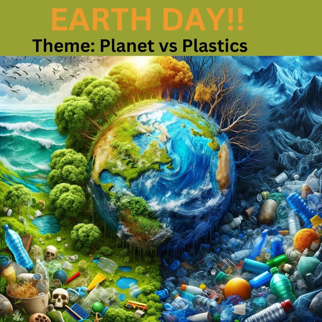 Every choice shapes our planet. This Earth Day, let's commit to the fight against plastics and protect the vibrant world we cherish. Together, we can choose a future where nature thrives. 🌍🚫🔴 #EarthDay #PlanetVsPlastics'