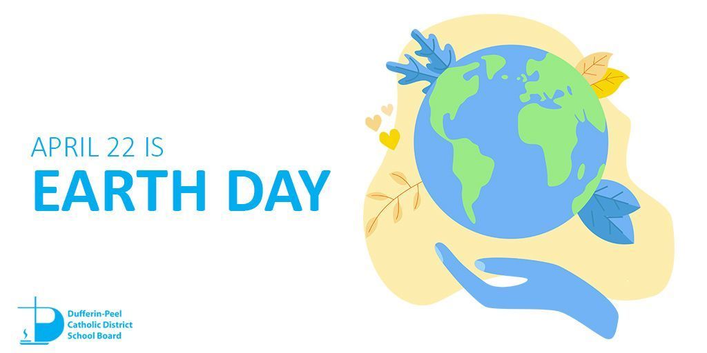 Today is #EarthDay! On this day and every day, we have the opportunity to care for our planet and take action for the environment. “See the world through the eyes of God the Creator: the earth is an environment to be safeguarded, a garden to be cultivated.” – Pope Francis