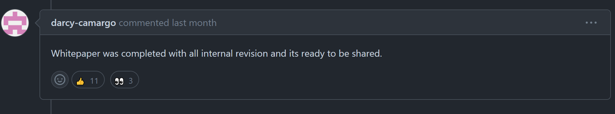 #IOTA 2.0 Testnet 97% complete. #EVM infrastructure deployments almost done. @iota 2.0 Whitepaper 'ready to be shared' since last month. They are probably going for one official big bang announcement (all 3 at once)  👀 @DomSchiener