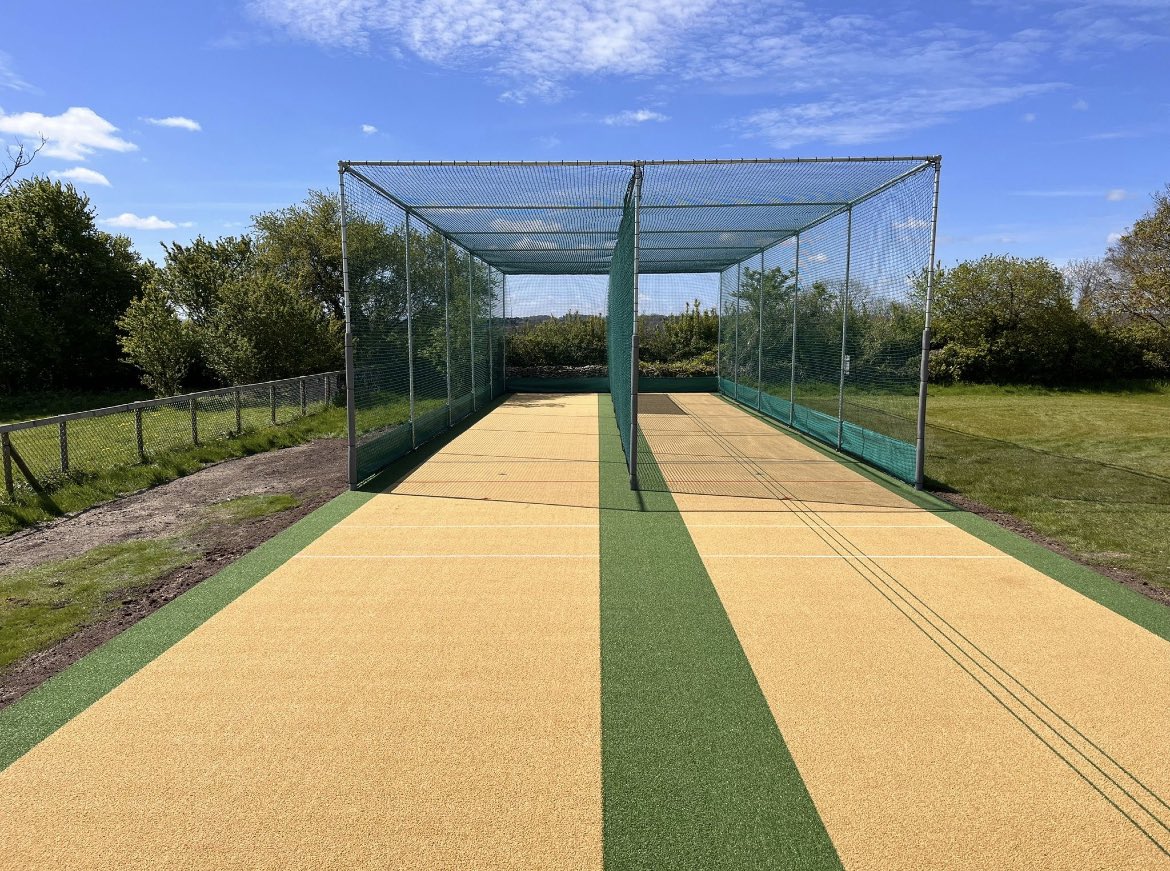 SNEAK PEEK: Winsley CC Here, the club opted for a 2 lane open facility with natural pitch colour carpets bordered in green built to one of our ECB approved non turf pitch system designs. Want to find out more? Email info@total-play.co.uk @winsleycc