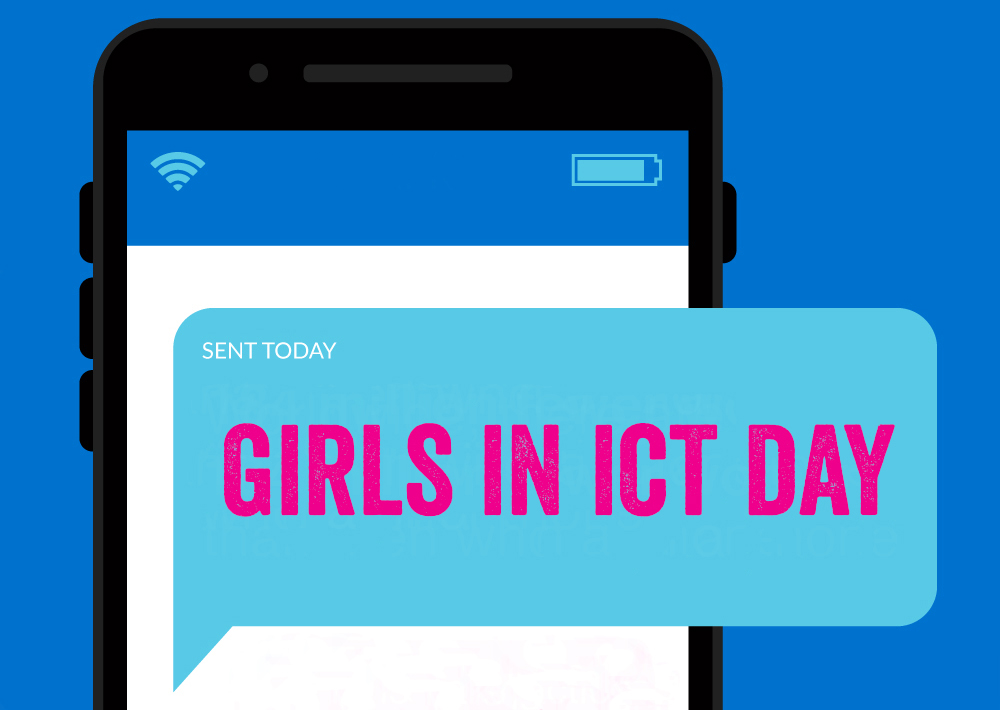 Happy Girls in ICT Day! 🎉🎉🎉 This year's theme is 'Leadership.' We are celebrating the amazing women in STEM and encouraging girls to be the future tech leaders! 💪🏽 #GirlsinICT