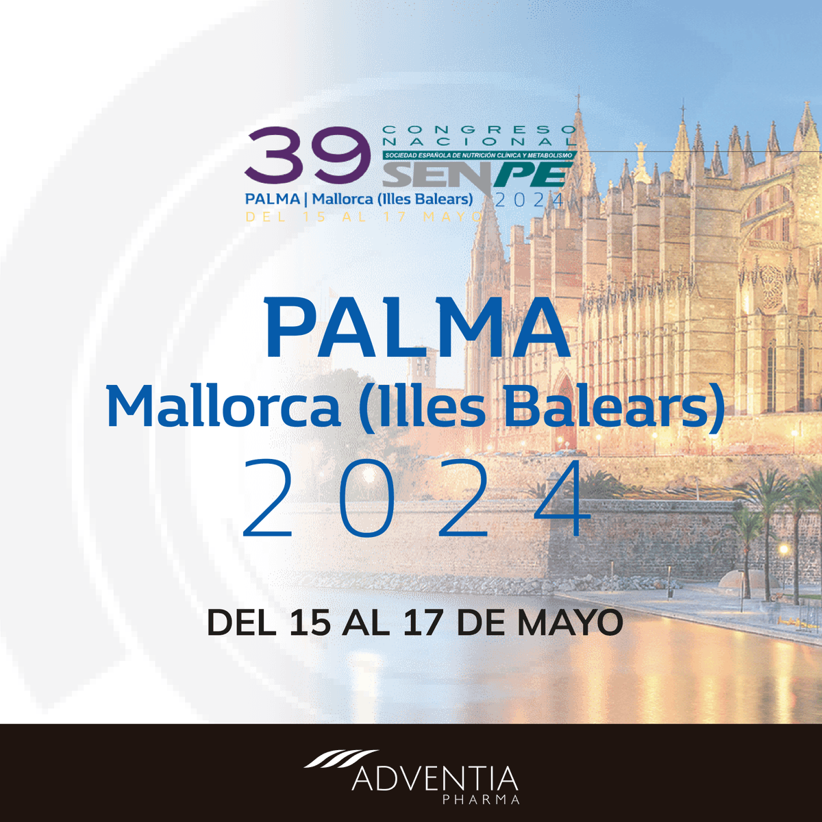 📢 Nos alegra informaros que participamos, un año más, en <a href="/SENPE_/">SENPE</a>: stand, simposio y nuestra beca ADVENTIA-Fundación SENPE.

📅 Del 15 al 17 de mayo

📍 Palacio de Congresos de Palma

🙋‍♂️ ¡Visítanos en el stand nº 2!

👉 congreso-senpe.com

#SENPE2024 #CongresoSENPE