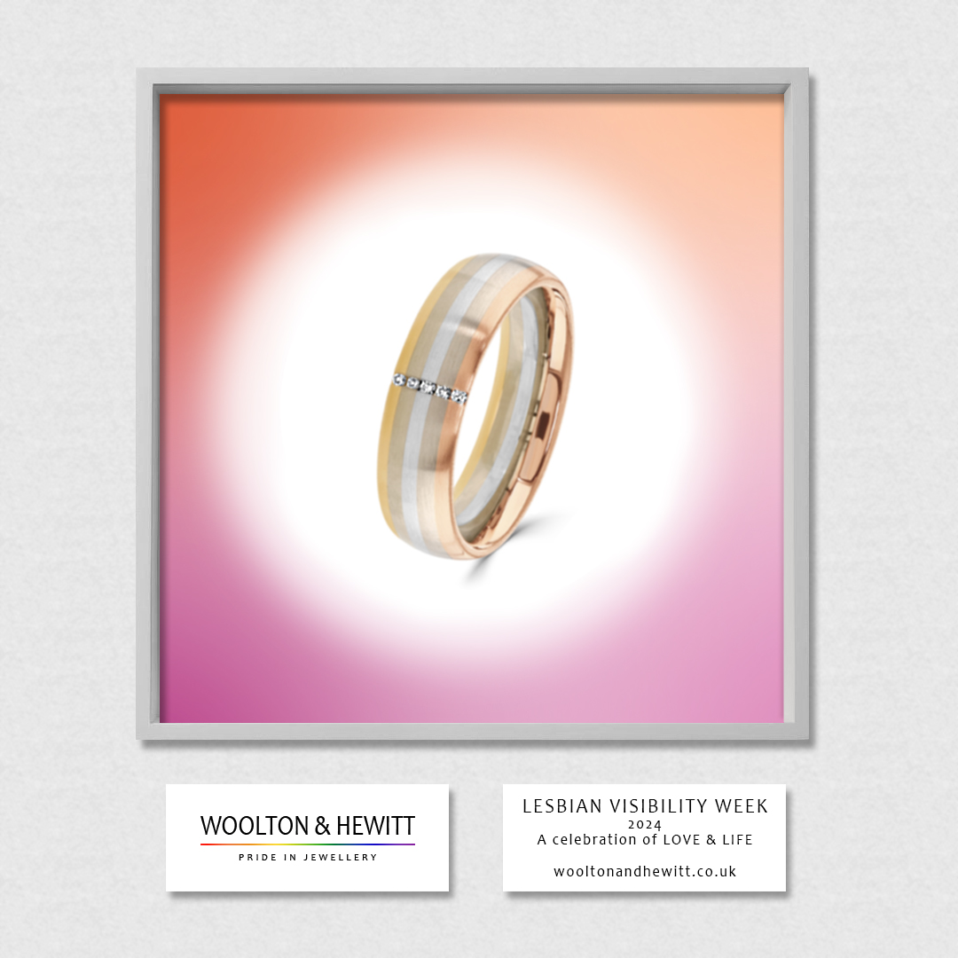 WooltonHewitt's tweet photo. LESBIAN VISIBILITY WEEK 2024 - A celebration of love and life!

https://t.co/L21QTJ3vIk

#LVW24 #Lesbian #SexualityRings #LesbianPRIDE #LesbianSymbols #LesbianRing #GenderSymbols #SexualitySymbols #Ring #LGBT #LGBTQ #LGBTQIA+ #EngagementRing #WeddingRing https://t.co/Ew5P0jSEBV
