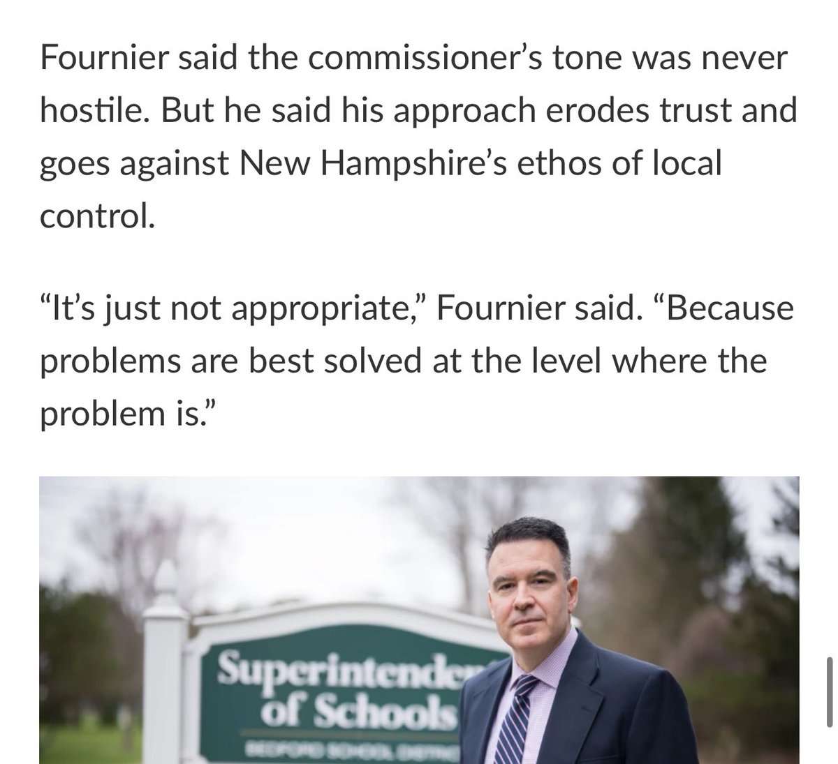 Deep dive from @schadgibson, @ChrisHaxel, @apmreports & @nhpr: “How New Hampshire Education Commissioner Frank Edelblut used his office in the culture war.” nhpr.org/education/2024… #nhpolitics