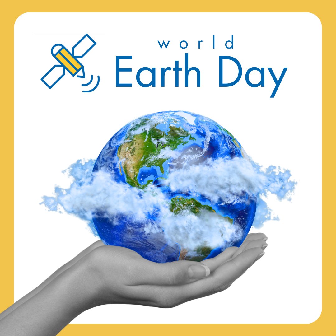 🌎 On this #EarthDay, we would like to recall the importance of #SatelliteData for keeping #Earth #sustainable, and the aim of #SPACE4GEO to increase awareness of the benefits of satellite data, and equip the European workforce with the relevant skills to take advantage of them.