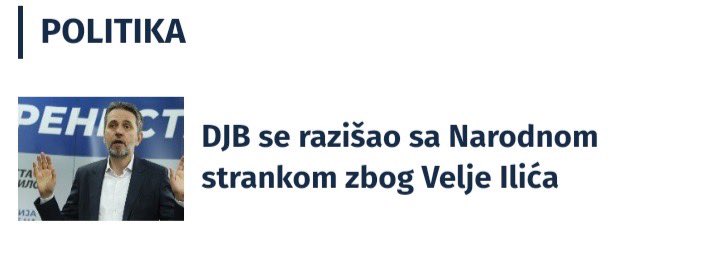 Šta je sada ovo? Dok je @vladimirgajic1 motrio na ovu izdajničku, pro evropsku, Mefisto koaliciju, raspala se njegova, jedina prava i patriotska koalicija? Jer jedan Srbin nije mogao sa drugim? Srpska desnica, najbolji humoristički program u ovom delu Evrope🤣