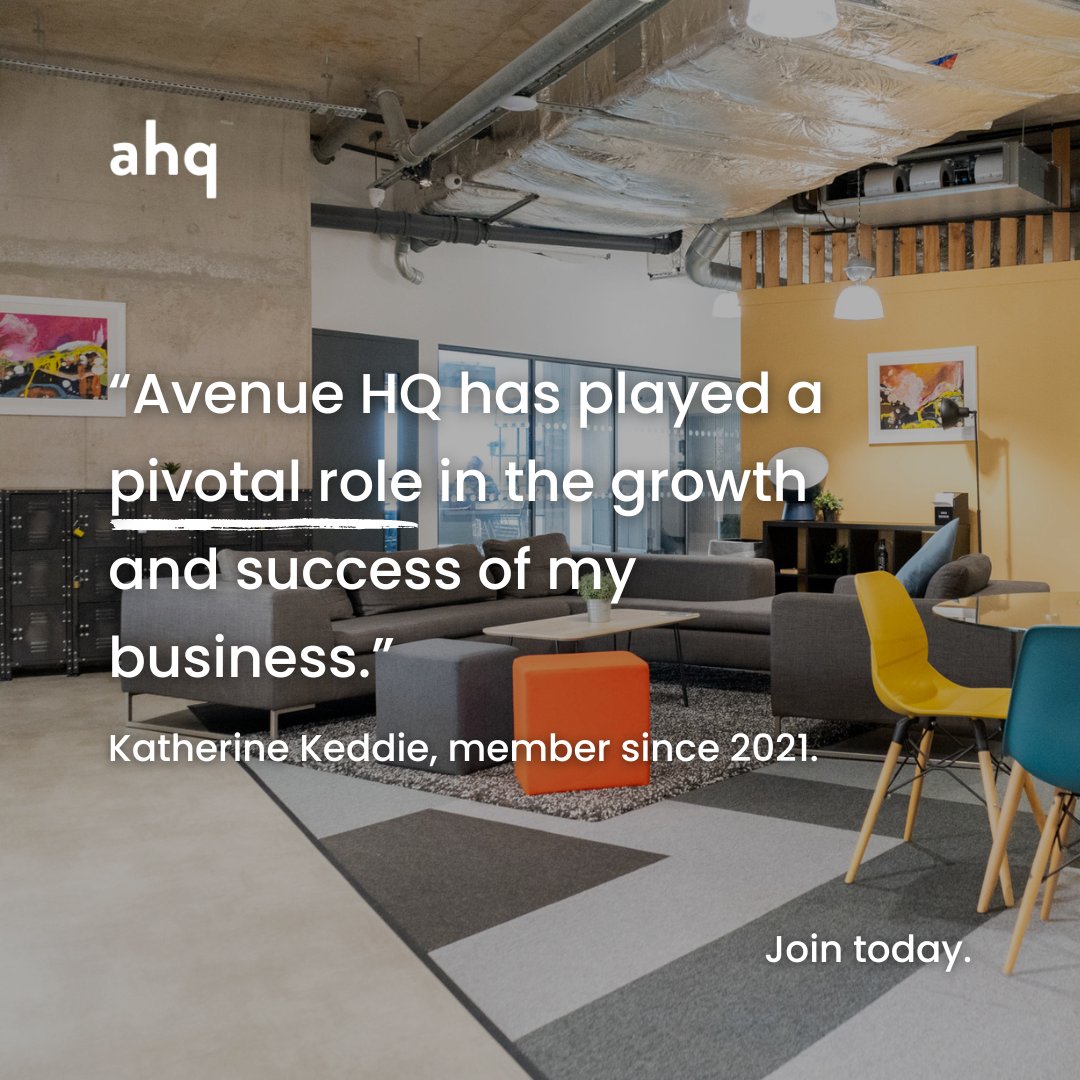 Here at Avenue HQ, we're more than just a workspace. From premium office spaces and executive meeting rooms to on-site support and 24/7 access, we provide the platform to scale your business tenfold. Interested? Join AHQ today: hubs.ly/Q02tBd3s0 #growth #success #community